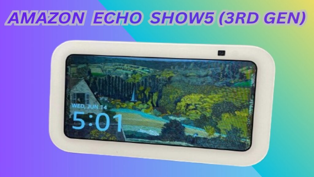 AMAZON ECHO SHOW 5 (3RD GEN) COMES WITH 1.7INCH SPEAKERS FOR BETTAR SOUND QUAILITY.