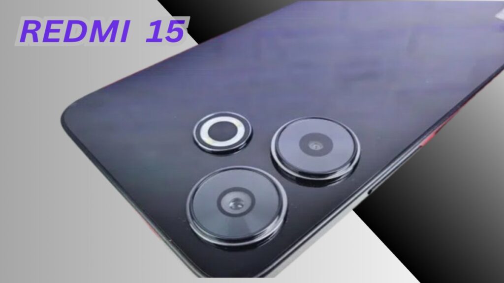 REDMI 15 COMES WITH 50-MEGAPIXELS AI POWERED CFAMARA.