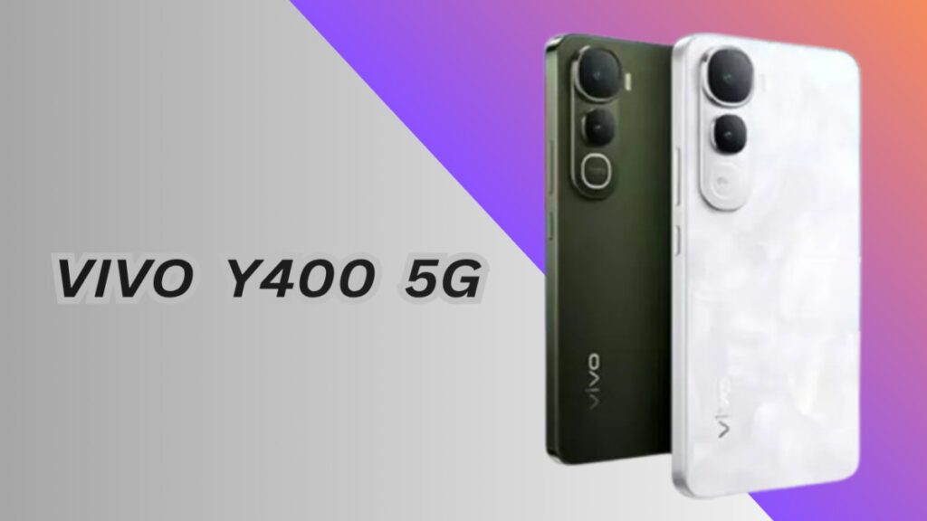 VIVO Y400 5G COMES WITH 6000MAH BATTERY AND 90W FAST CHARGING SUPPORT.