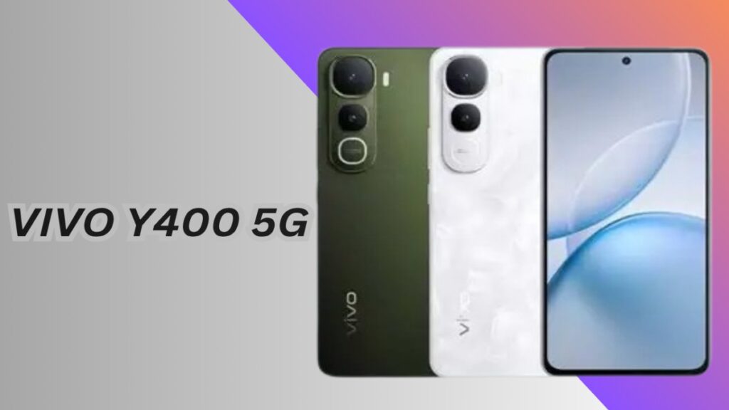 VIVO Y400 5G OFFERS HIGH QUILITY PROCCESOR IN MIID RANGE SEGMENT.